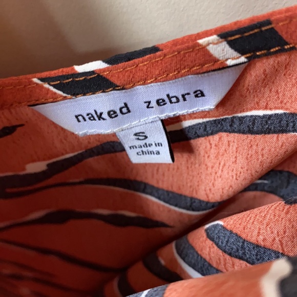 Naked Zebra Top - Picture 3 of 4